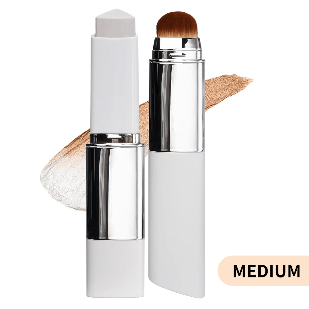 🎁LAST DAY BUY 1 GET 1 FREE!!🎉Cream Stick V White Korean Color-Changing Foundation Stick with VolufilineET