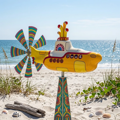 Deep Sea Submarine Wind Spinner