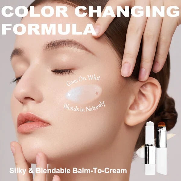 🎁LAST DAY BUY 1 GET 1 FREE!!🎉Cream Stick V White Korean Color-Changing Foundation Stick with VolufilineET