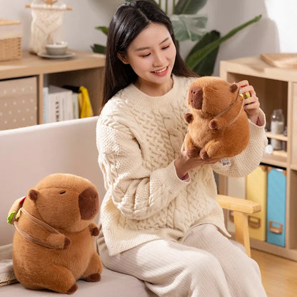 Capybara Hamburger Plushies