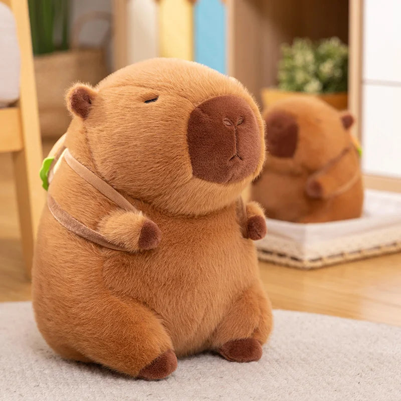 Capybara Hamburger Plushies