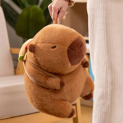 Capybara Hamburger Plushies