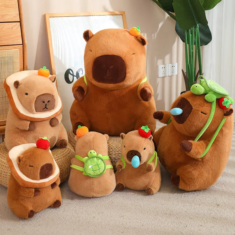 Capybara Toast Plush Collection