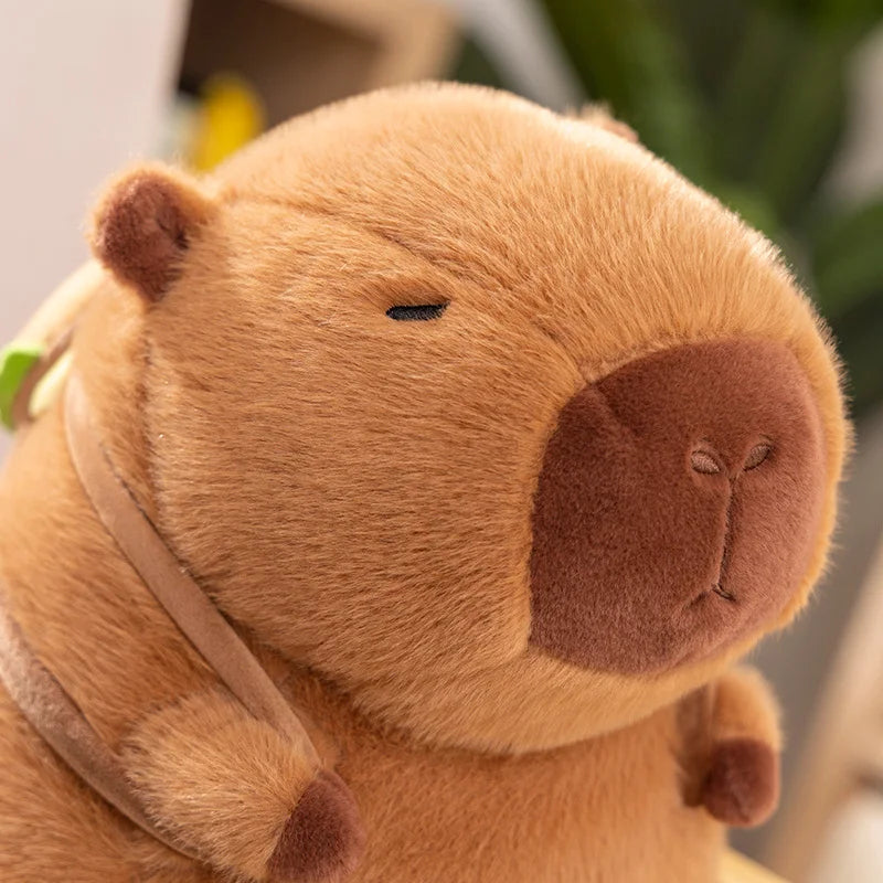 Capybara Hamburger Plushies