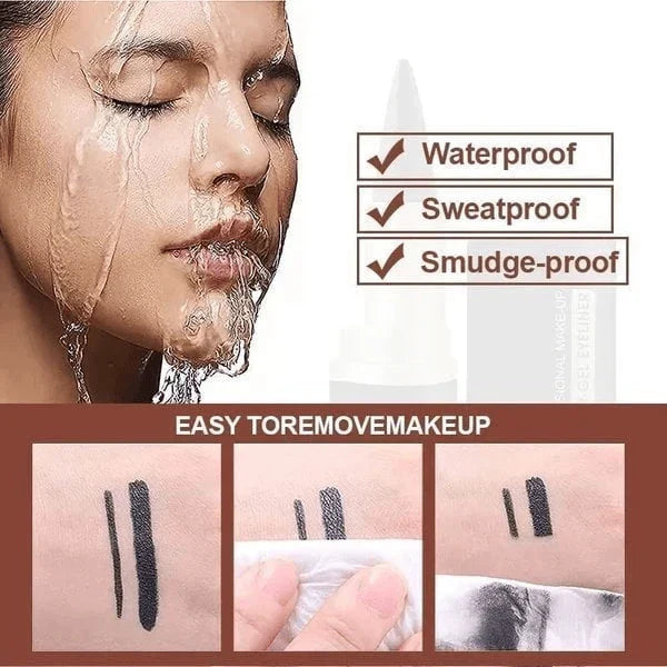 Matte Quick-Dry Eyeliner – Waterproof, Smudge-Proof & Gift-Ready! 💄🎁