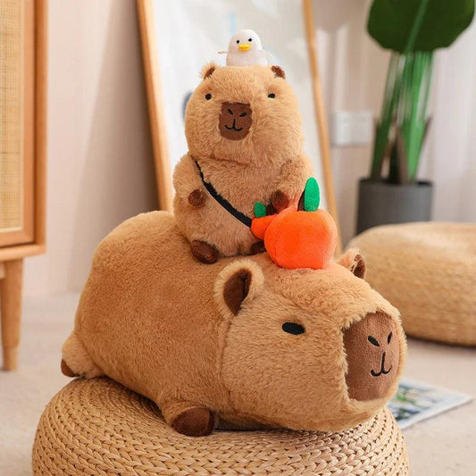 Happy Capybaras with Bubble Gum | New