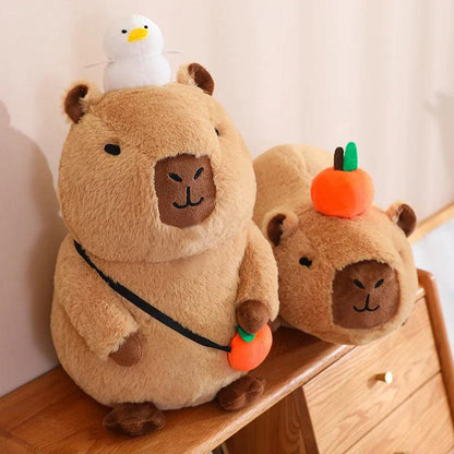 Happy Capybaras with Bubble Gum | New
