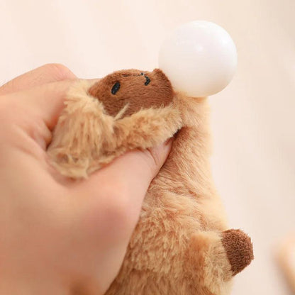 Happy Capybaras with Bubble Gum | New