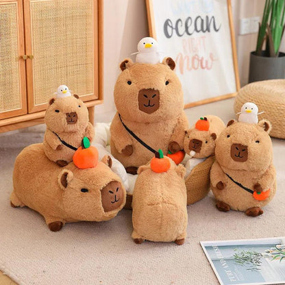 Happy Capybaras with Bubble Gum | New