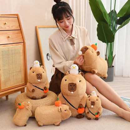 Happy Capybaras with Bubble Gum | New