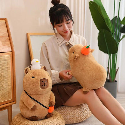 Happy Capybaras with Bubble Gum | New