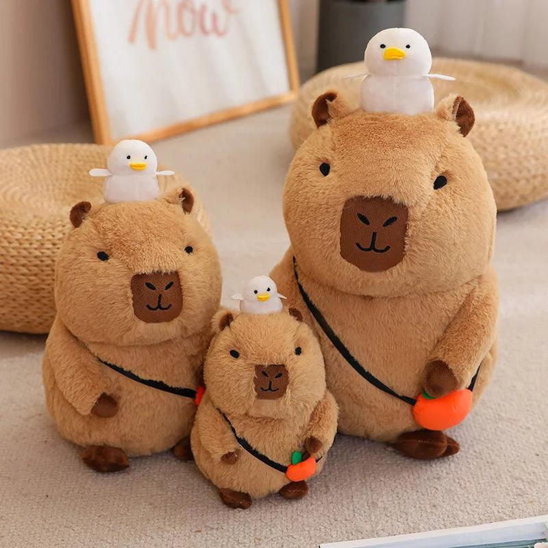 Happy Capybaras with Bubble Gum | New