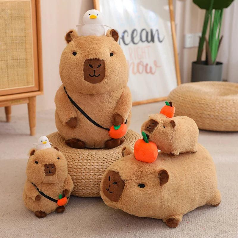 Happy Capybaras with Bubble Gum | New