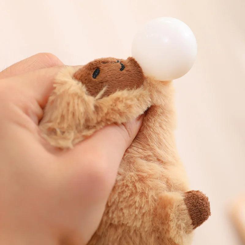 Happy Capybaras with Bubble Gum | New