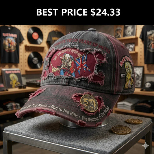 Iron Maiden 50th Anniversary Tribute Cap