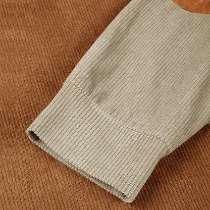 Men's Outdoor Raglan Sleeves Casual Stand Collar Sweatshirt