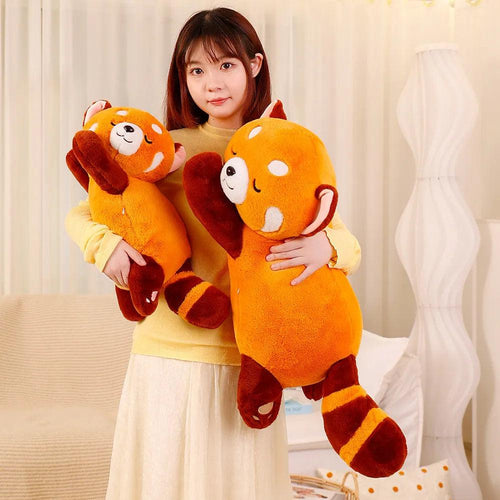 Sleeping Red Panda Plush Toys