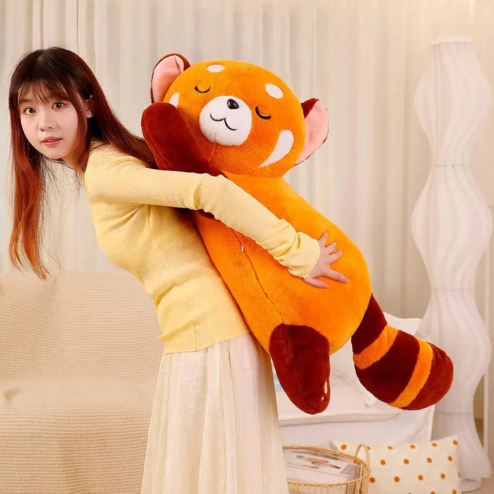 Sleeping Red Panda Plush Toys