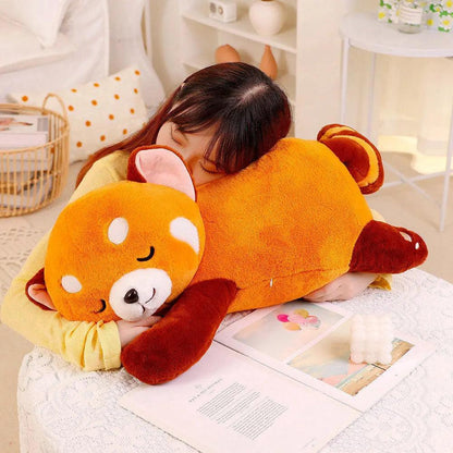 Sleeping Red Panda Plush Toys