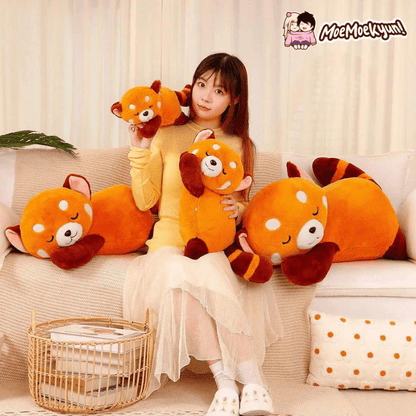 Sleeping Red Panda Plush Toys