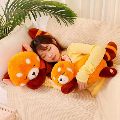 Sleeping Red Panda Plush Toys