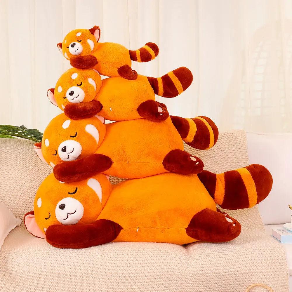 Sleeping Red Panda Plush Toys