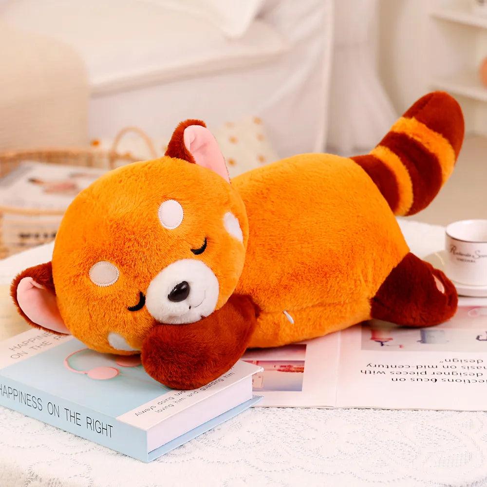 Sleeping Red Panda Plush Toys