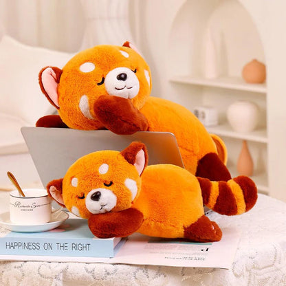 Sleeping Red Panda Plush Toys