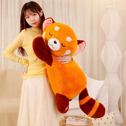 Sleeping Red Panda Plush Toys