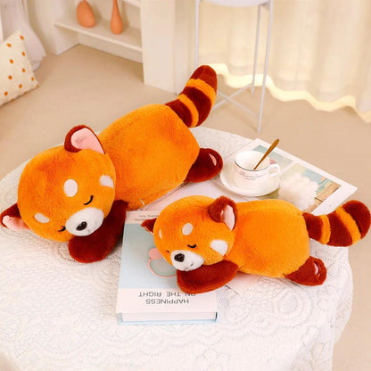 Sleeping Red Panda Plush Toys